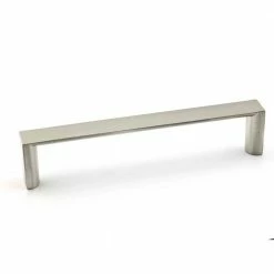 Richelieu Hardware Mégantic Collection 6-5/16 in. (160 mm) Center-to-Center Brushed Nickel Contemporary Drawer Pull
