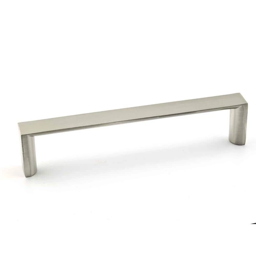 Richelieu Hardware Mégantic Collection 6-5/16 in. (160 mm) Center-to-Center Brushed Nickel Contemporary Drawer Pull 3 Richelieu Hardware Mégantic Collection 6-5/16 in. (160 mm) Center-to-Center Brushed Nickel Contemporary Drawer Pull