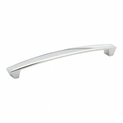 Richelieu Hardware 7-9/16 in. (192 mm) Center-to-Center Chrome Contemporary Drawer Pull