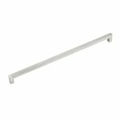 Richelieu Hardware Wingate Collection 18-7/8 in. (480 mm) Center-to-Center Stainless Steel Contemporary Drawer Pull