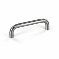 Richelieu Hardware Livingston Collection 3-3/4 in. (96 mm) Center-to-Center Brushed Nickel Functional Drawer Pull