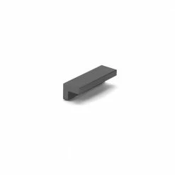 Richelieu Hardware 2-1/2 in. (64 mm) Brushed Black Stainless Steel Contemporary Drawer Pull