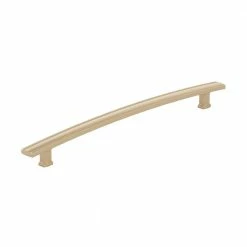 Richelieu Hardware Marsala Collection 12-5/8 in. (320 mm) Center-to-Center Champagne Bronze Transitional Drawer Pull