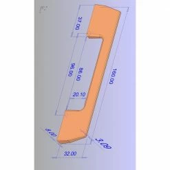 Richelieu Hardware 3-3/4 in. (96 mm) Center-to-Center Chrome Contemporary Drawer Pull -Copper Creek Shop richelieu hardware drawer pulls bp7125096140 44 1000