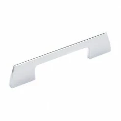 Richelieu Hardware 3-3/4 in. (96 mm) Center-to-Center Chrome Contemporary Drawer Pull