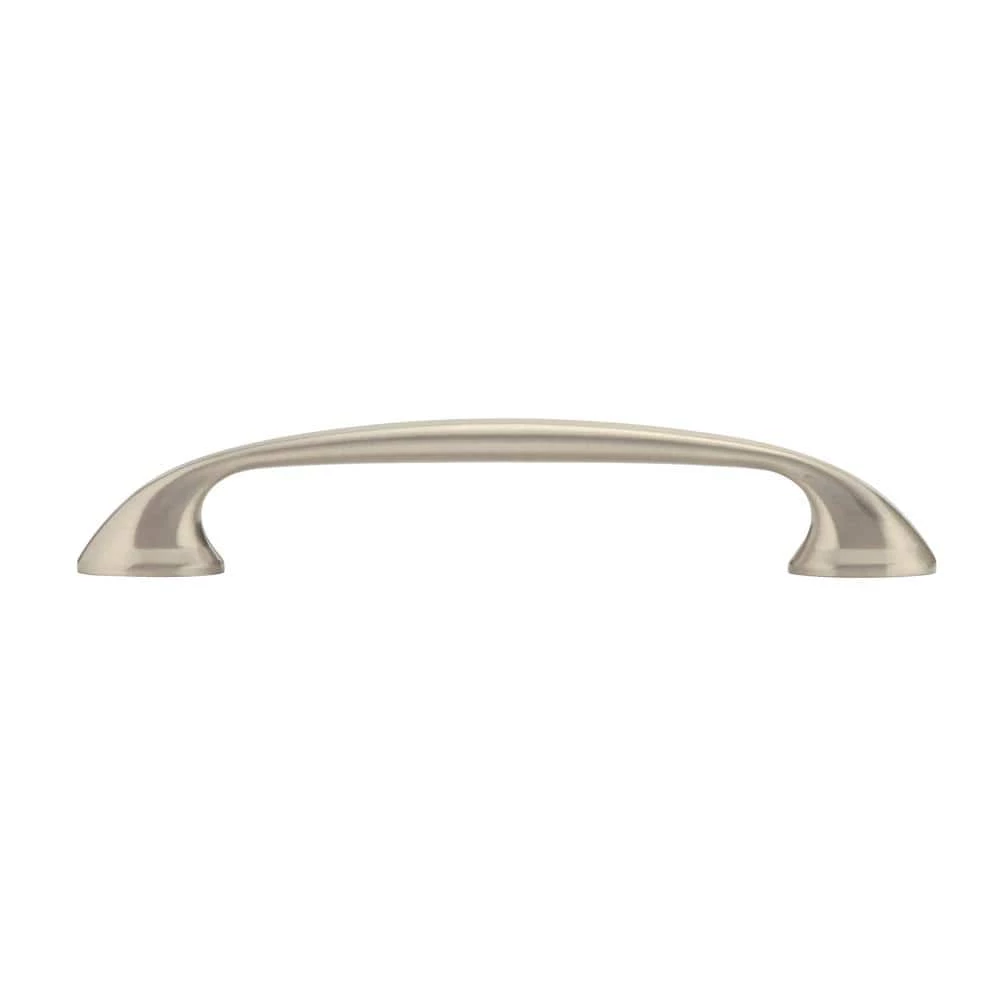 Richelieu Hardware 5-1/16 in. (128 mm) Center-to-Center Brushed Nickel Transitional Drawer Pull 5 Richelieu Hardware 5-1/16 in. (128 mm) Center-to-Center Brushed Nickel Transitional Drawer Pull - Image 3