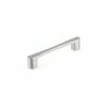 Richelieu Hardware Kent Collection 5-1/16 in. (128 mm) Center-to-Center Brushed Nickel Contemporary Drawer Pull -Copper Creek Shop richelieu hardware drawer pulls bp7470128195 64 1000