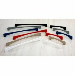 Richelieu Hardware Cosenza Collection 6-5/16 in. (160 mm) Center-to-Center Blue Contemporary Drawer Pull -Copper Creek Shop richelieu hardware drawer pulls bp777816070 1f 1000