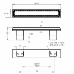 Richelieu Hardware Brossard Collection 3 in. (76 mm) Center-to-Center Brushed Nickel Traditional Drawer Pull 8 Richelieu Hardware Brossard Collection 3 in. (76 mm) Center-to-Center Brushed Nickel Traditional Drawer Pull -Copper Creek Shop richelieu hardware drawer pulls bp78096195 4f 1000
