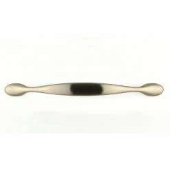Richelieu Hardware 5-1/16 in. (128 mm) Center-to-Center Brushed Nickel Traditional Drawer Pull -Copper Creek Shop richelieu hardware drawer pulls bp7815195 4f 1000