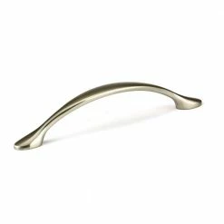 Richelieu Hardware 5-1/16 in. (128 mm) Center-to-Center Brushed Nickel Traditional Drawer Pull