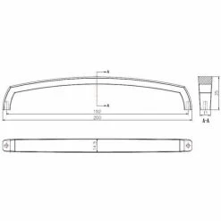 Richelieu Hardware Prévost Collection 7-9/16 in. (192 mm) Center-to-Center Antique Nickel Transitional Drawer Pull -Copper Creek Shop richelieu hardware drawer pulls bp785192143 4f 1000