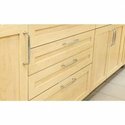 Richelieu Hardware Candiac Collection 3-3/4 in. (96 mm) Center-to-Center Polished Nickel Traditional Drawer Pull -Copper Creek Shop richelieu hardware drawer pulls bp79096180 31 1000