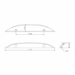 Richelieu Hardware Swansea Collection 3-3/4 in. (96 mm) Center-to-Center Matte Black Contemporary Drawer Pull -Copper Creek Shop richelieu hardware drawer pulls bp80896900 1f 1000