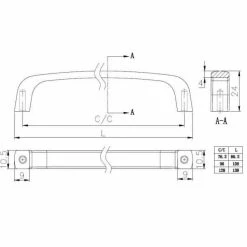 Richelieu Hardware Woburn Collection 5-1/16 in. (128 mm) Center-to-Center Brushed Nickel Contemporary Drawer Pull -Copper Creek Shop richelieu hardware drawer pulls bp820128195 4f 1000
