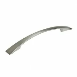 Richelieu Hardware Silverthorn Collection 5-1/16 in. (128 mm) Center-to-Center Brushed Nickel Contemporary Drawer Pull
