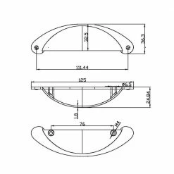 Richelieu Hardware Sorbonne Collection 3 in. (76 mm) Center-to-Center Brushed Oil-Rubbed Bronze Traditional Drawer Pull -Copper Creek Shop richelieu hardware drawer pulls bp82333borb 44 1000