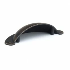 Richelieu Hardware Sorbonne Collection 3 in. (76 mm) Center-to-Center Brushed Oil-Rubbed Bronze Traditional Drawer Pull