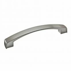 Richelieu Hardware Boisbriand Collection 5-1/16 in. (128 mm) Center-to-Center Brushed Nickel Transitional Drawer Pull
