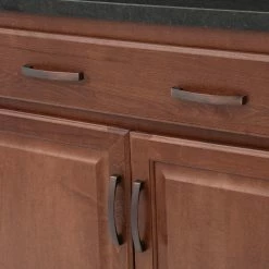 Richelieu Hardware Boisbriand Collection 5-1/16 in. (128 mm) Center-to-Center Brushed Oil-Rubbed Bronze Transitional Drawer Pull -Copper Creek Shop richelieu hardware drawer pulls bp8252128borb 31 1000