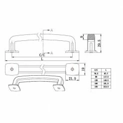 Richelieu Hardware Terrebonne Collection 5-1/16 in. (128 mm) Center-to-Center Polished Nickel Transitional Drawer Pull 11 Richelieu Hardware Terrebonne Collection 5-1/16 in. (128 mm) Center-to-Center Polished Nickel Transitional Drawer Pull -Copper Creek Shop richelieu hardware drawer pulls bp863128180 44 1000