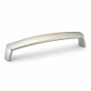 Richelieu Hardware Albany Collection 5-1/16 in. (128 mm) Center-to-Center Brushed Nickel Contemporary Drawer Pull