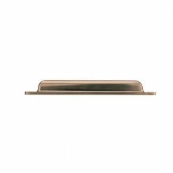 Richelieu Hardware Torino Collection 5-1/16 in. (128 mm) Center-to-Center Champagne Bronze Transitional Drawer Pull -Copper Creek Shop richelieu hardware drawer pulls bp8716128chbrz 4f 1000