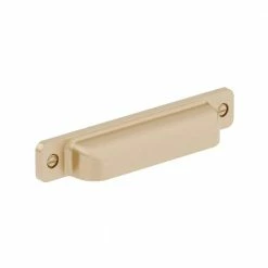 Richelieu Hardware Torino Collection 5-1/16 in. (128 mm) Center-to-Center Champagne Bronze Transitional Drawer Pull