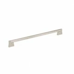 Richelieu Hardware Manhattan Collection 12-5/8 in. (320 mm) Center-to-Center Brushed Nickel Contemporary Drawer Pull