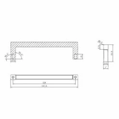 Richelieu Hardware Lambton Collection 5-1/16 in. (128 mm) Center-to-Center Brushed Nickel Contemporary Drawer Pull -Copper Creek Shop richelieu hardware drawer pulls bp873128195 4f 1000