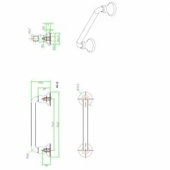 Richelieu Hardware 3 in. (76 mm) Center-to-Center Brushed Nickel Traditional Drawer Pull -Copper Creek Shop richelieu hardware drawer pulls bp873195 4f 1000