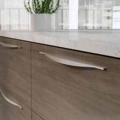 Richelieu Hardware 12-5/8 in. (320 mm) Center-to-Center Brushed Nickel Contemporary Drawer Pull 17 Richelieu Hardware 12-5/8 in. (320 mm) Center-to-Center Brushed Nickel Contemporary Drawer Pull -Copper Creek Shop richelieu hardware drawer pulls bp8740320195 31 1000