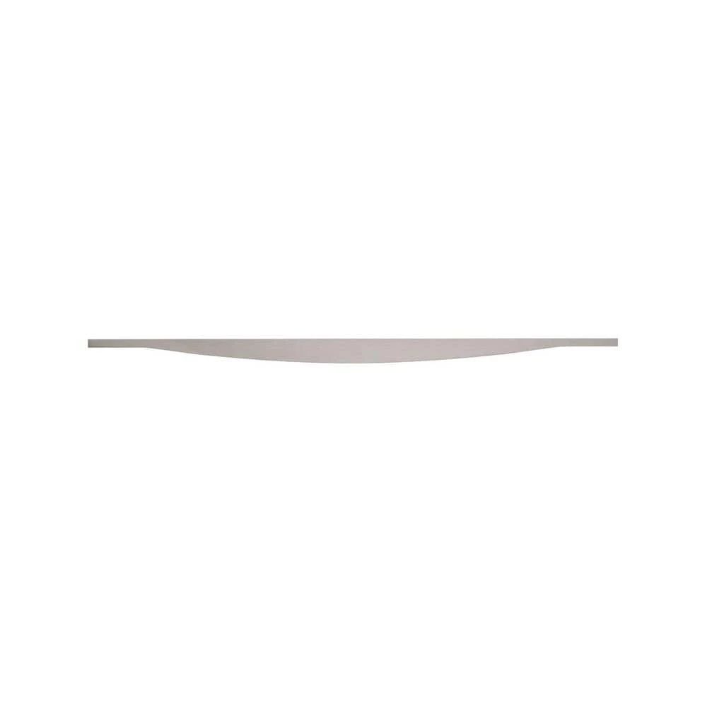 Richelieu Hardware 12-5/8 in. (320 mm) Center-to-Center Brushed Nickel Contemporary Drawer Pull 4 Richelieu Hardware 12-5/8 in. (320 mm) Center-to-Center Brushed Nickel Contemporary Drawer Pull - Image 2