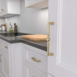 Richelieu Hardware 7-9/16 in. (192 mm) Center-to-Center Champagne Bronze Traditional Drawer Pull -Copper Creek Shop richelieu hardware drawer pulls bp8789192chbrz 1f 1000