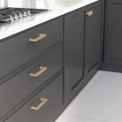 Richelieu Hardware Torcello Collection 5-1/16 in. (128 mm) Center-to-Center Champagne Bronze Transitional Drawer Pull -Copper Creek Shop richelieu hardware drawer pulls bp8795128chbrz 31 1000