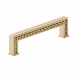 Richelieu Hardware Torcello Collection 5-1/16 in. (128 mm) Center-to-Center Champagne Bronze Transitional Drawer Pull