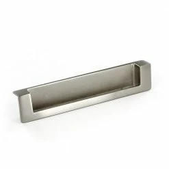 Richelieu Hardware 5-1/16 in. (128 mm) Center-to-Center Brushed Nickel Contemporary Drawer Recessed Pull