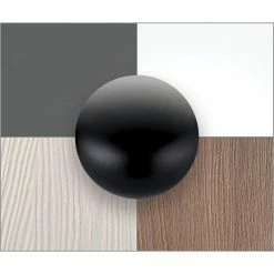 Richelieu Hardware 12-5/8 in. (320 mm) Center-to-Center Matte Black Contemporary Drawer Pull -Copper Creek Shop richelieu hardware drawer pulls bp905320900 1f 1000