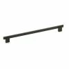 Richelieu Hardware 12-5/8 in. (320 mm) Center-to-Center Matte Black Contemporary Drawer Pull -Copper Creek Shop richelieu hardware drawer pulls bp905320900 64 1000