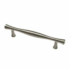 Richelieu Hardware Salaberry Collection 3-3/4 in. (96 mm) Center-to-Center Brushed Nickel Traditional Drawer Pull