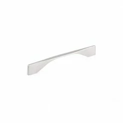 Richelieu Hardware Creston Collection 6-5/16 in. to 7-9/16 in. (160 mm to 192 mm) Center-to-Center Brushed Nickel Contemporary Drawer Pull
