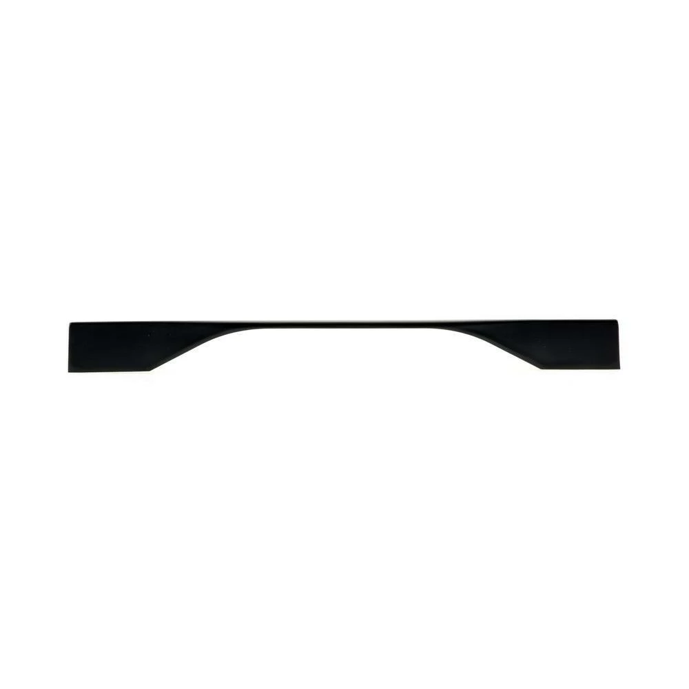 Richelieu Hardware Creston Collection 8-13/16 in. to 10-1/8 in. (224 mm to 256 mm) Center-to-Center Matte Black Contemporary Drawer Pull 5 Richelieu Hardware Creston Collection 8-13/16 in. to 10-1/8 in. (224 mm to 256 mm) Center-to-Center Matte Black Contemporary Drawer Pull - Image 3