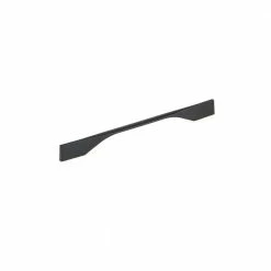 Richelieu Hardware Creston Collection 11-3/8 in. to 12-5/8 in. (288 mm to 320 mm) Center-to-Center Matte Black Contemporary Drawer Pull -Copper Creek Shop richelieu hardware drawer pulls bp9253320900 44 1000