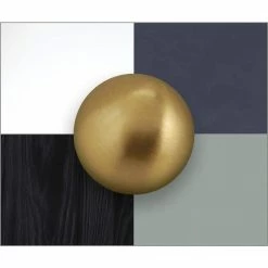 Richelieu Hardware Masset Collection 12-5/8 in. (320 mm) Center-to-Center Brushed Gold Contemporary Drawer Pull -Copper Creek Shop richelieu hardware drawer pulls bp9256320165 44 1000