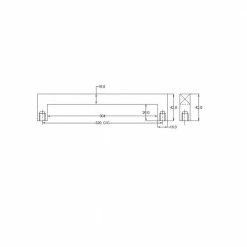 Richelieu Hardware Sheffield Collection 12-5/8 in. (320 mm) Center-to-Center Matte Black Traditional Drawer Pull -Copper Creek Shop richelieu hardware drawer pulls bp9466320900 1f 1000