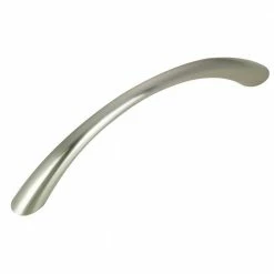 Richelieu Hardware Utopia Collection 3-3/4 in. (96 mm) Center-to-Center Brushed Nickel Contemporary Drawer Pull (10-Pack)