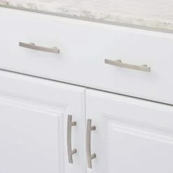 Richelieu Hardware Padova Collection 3 in. (76 mm) Center-to-Center Brushed Nickel Transitional Drawer Pull (10-Pack) -Copper Creek Shop richelieu hardware drawer pulls dp65076195 31 1000