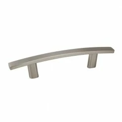 Richelieu Hardware Padova Collection 3 in. (76 mm) Center-to-Center Brushed Nickel Transitional Drawer Pull (10-Pack)