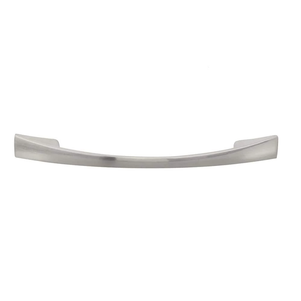 Richelieu Hardware Bromont Collection 3-3/4 in. (96 mm) Center-to-Center Brushed Nickel Contemporary Drawer Pull (10-Pack) 6 Richelieu Hardware Bromont Collection 3-3/4 in. (96 mm) Center-to-Center Brushed Nickel Contemporary Drawer Pull (10-Pack) - Image 4