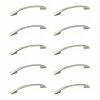 Richelieu Hardware Bromont Collection 3-3/4 in. (96 mm) Center-to-Center Brushed Nickel Contemporary Drawer Pull (10-Pack) 2 Richelieu Hardware Bromont Collection 3-3/4 in. (96 mm) Center-to-Center Brushed Nickel Contemporary Drawer Pull (10-Pack) -Copper Creek Shop richelieu hardware drawer pulls e105213396195 64 1000